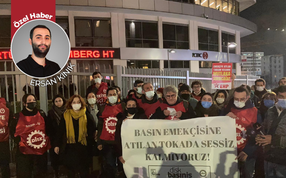 DİSK Basın-İş: O tokat, kırmamız gereken kolu bize yeniden göstermiştir