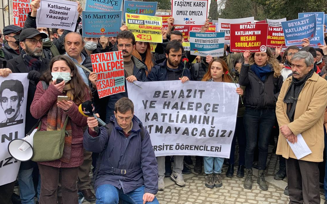 Beyazıt ve Halepçe Katliamı’nda hayatını kaybedenler anıldı