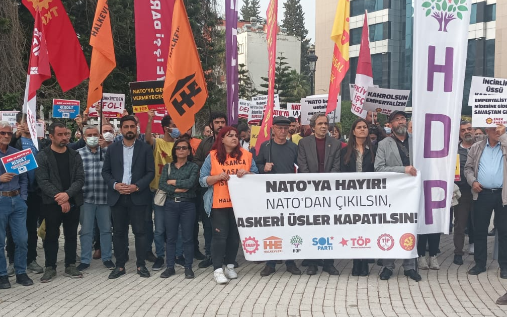 Adana’da NATO karşıtı eylem