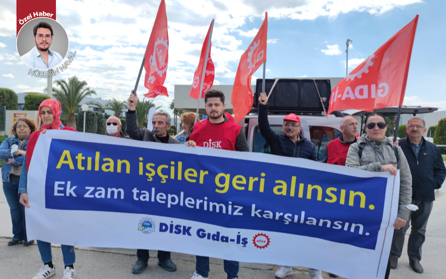 Özgörkey işçilerinin yüzde 23’lük zam dayatmasına karşı direnişi sürüyor
