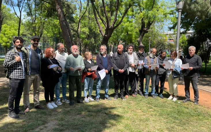 Şairler Gezi davası için bir araya geldi