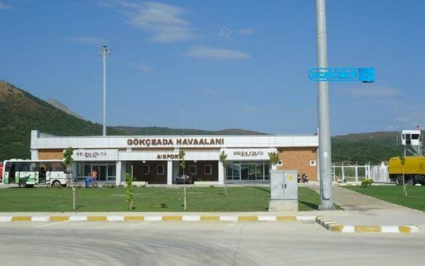 Gökçeada Havalimanı 10 yıldır kullanılmıyor