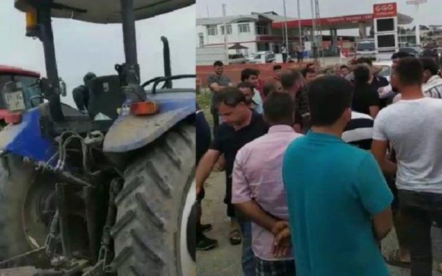 Ceyhan’da çiftçiler kara yolunu trafiğe kapattı