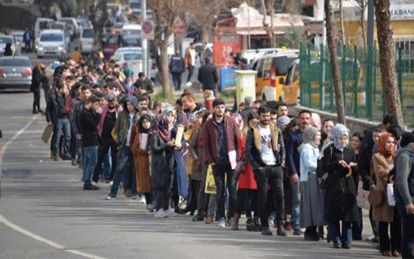 TÜİK'e göre işsizlik oranı 22,4'e çıktı
