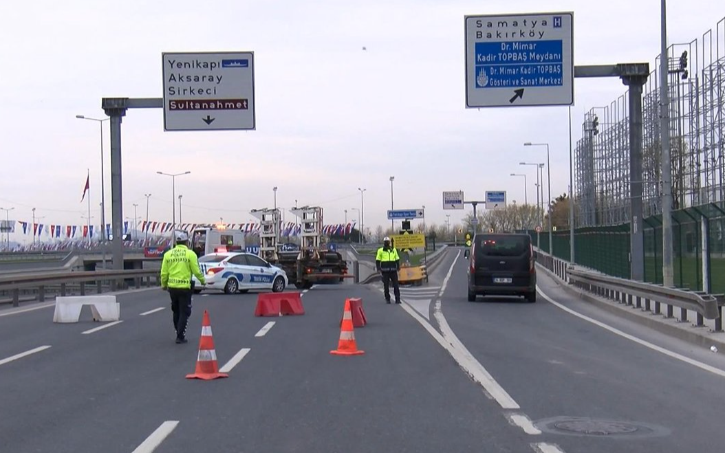 İstanbul ve Ankara'da bazı yollar kapatıldı