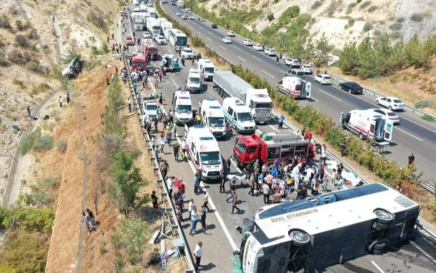 Antep’te 16 kişinin öldüğü kazada otobüs şoförüne 22,5 yıl hapis istemi