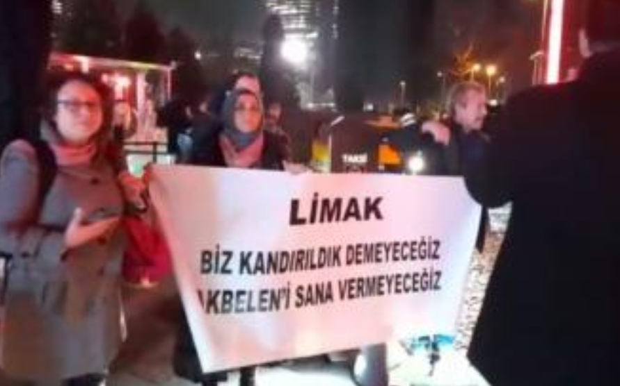 Limak’ı protesto eden Akbelen direnişçilerine gözaltı