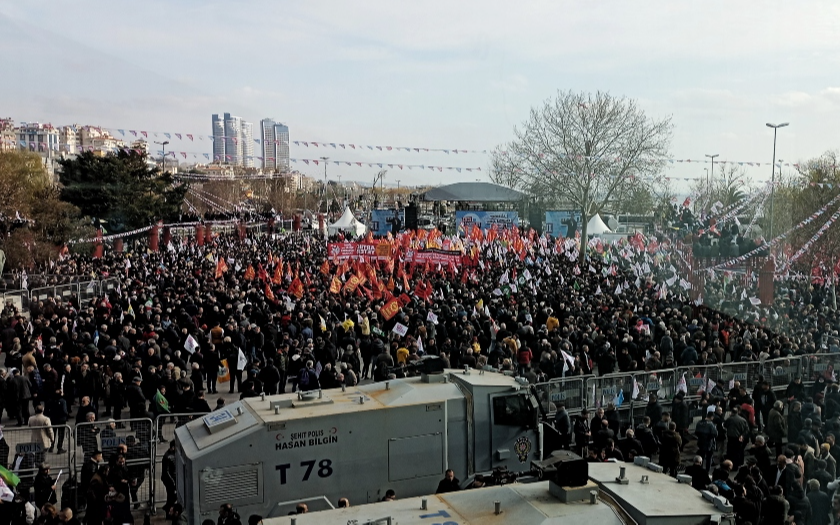 Emek ve Özgürlük İttifakı'nın İstanbul mitinginde on binler buluştu