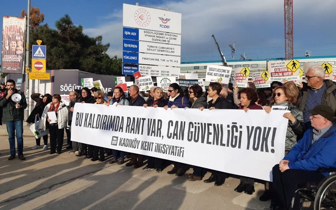 Kadıköy halkı rant projesine karşı bir kez daha bir araya geldi