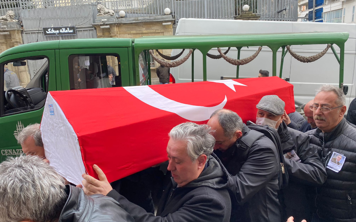 Gazeteci Orhan Erinç son yolcuğuna uğurlandı