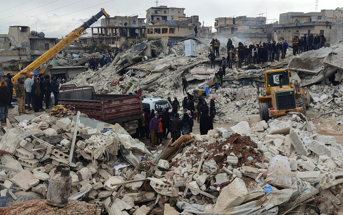 Suriye'de deprem nedeniyle hayatını kaybedenlerin sayısı 2 bin 530'a yükseldi