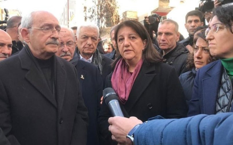 Kılıçdaroğlu ve Buldan, Diyabarkır’da karşılaştı: 'Acıyı paylaşacağız'