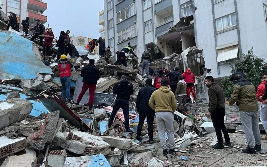 Kahramanmaraş'ın Türkoğlu ilçesinde arama-kurtarma faaliyetleri tamamlandı