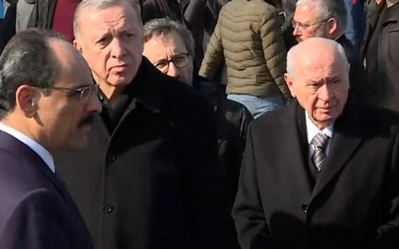 Bahçeli, günler sonra deprem bölgesinde
