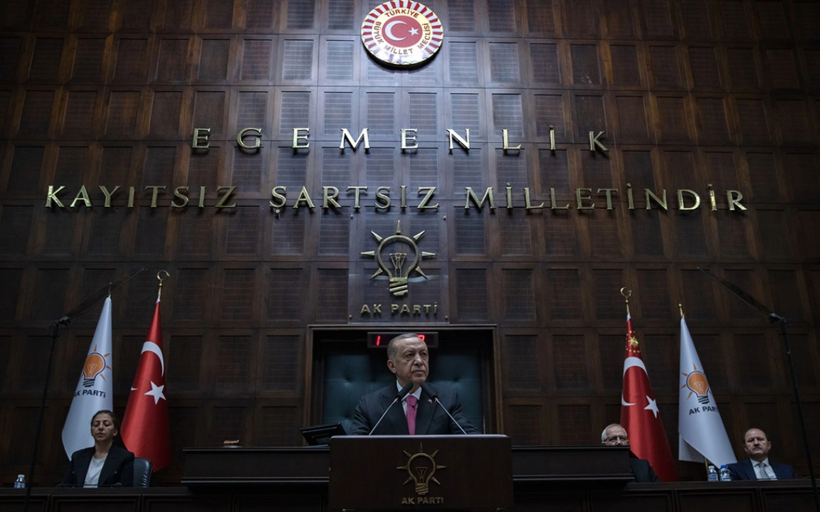 AKP TBMM Grubu'nun Cumhurbaşkanı adayı Erdoğan