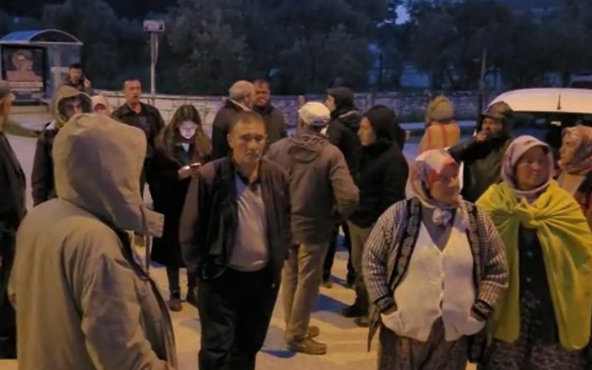 Deştin'deki nöbete müdahale: 11 köylü gözaltına alındı