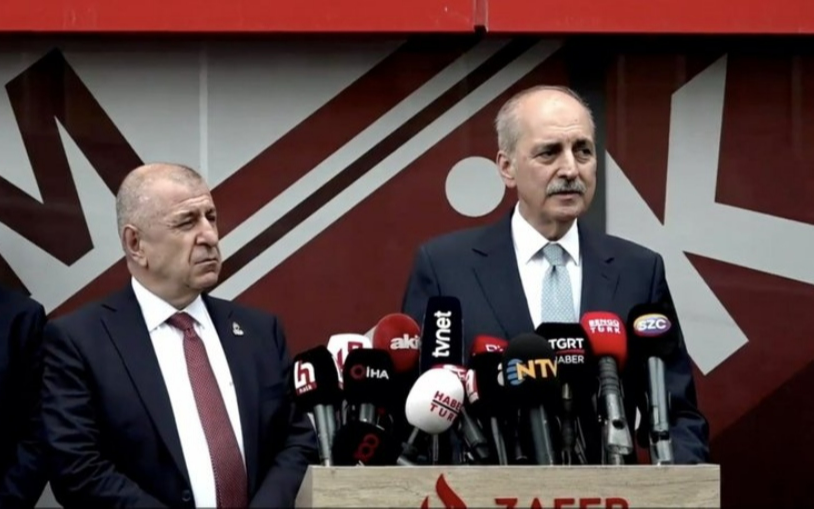 Özdağ ve Kurtulmuş görüşmesi sona erdi