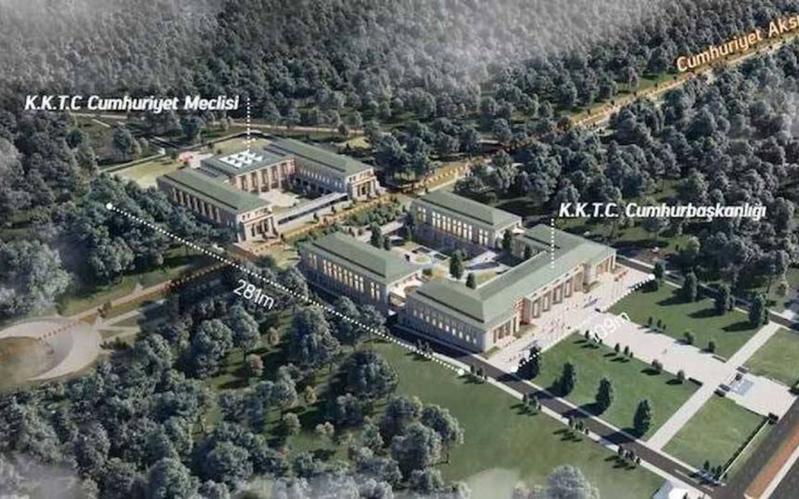 Erdoğan’ın talimatıyla Kuzey Kıbrıs’ta inşa edilen saray için 20,6 milyon TL daha harcanacak
