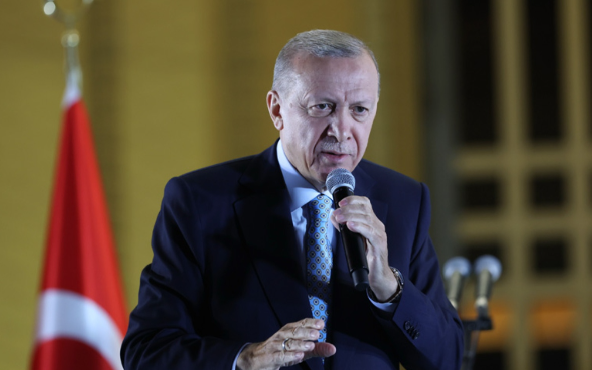 Erdoğan'ın konuşması, yurt dışına sansürlenerek servis edildi