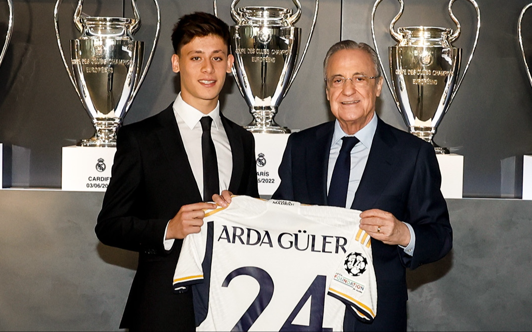 Arda Güler, Real Madrid'e imzayı attı