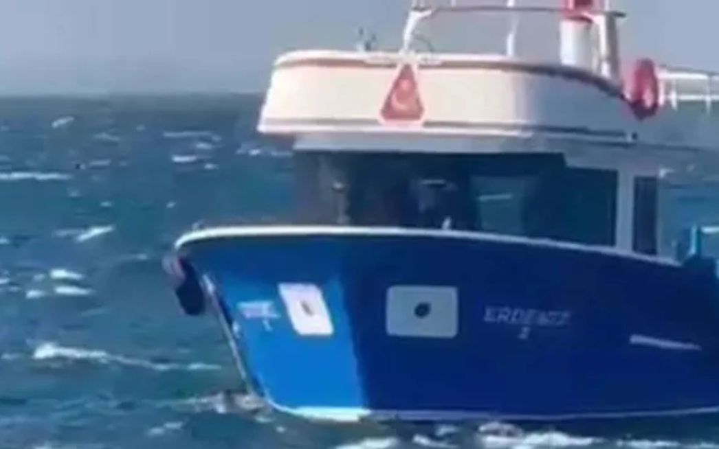 Alabora olan teknede bir kişi öldü