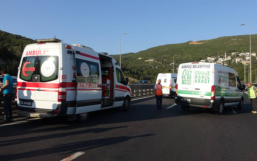 Otoyolda ambulanstan atladığı iddia edilen çocuk hayatını kaybetti