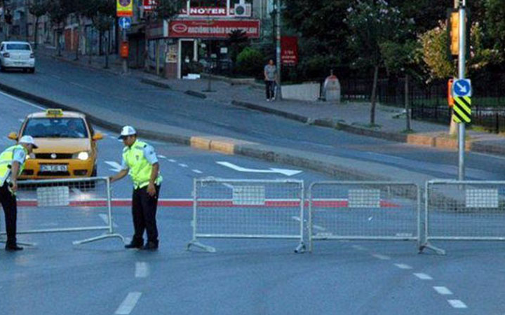 İstanbul'da bazı yollar trafiğe kapatıldı