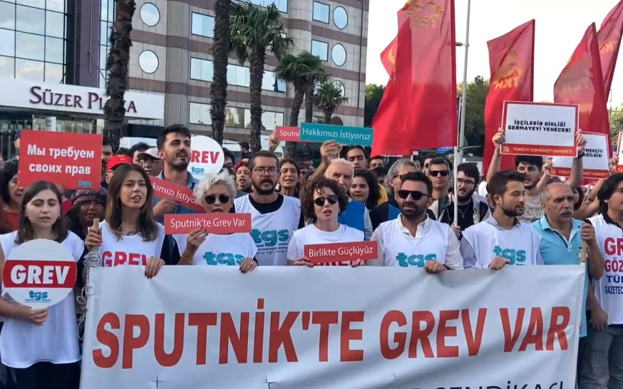 Sputnik grevinin 20. günü: ‘İlk günkü gibi kararlı, ilk günkü gibi inançlıyız’