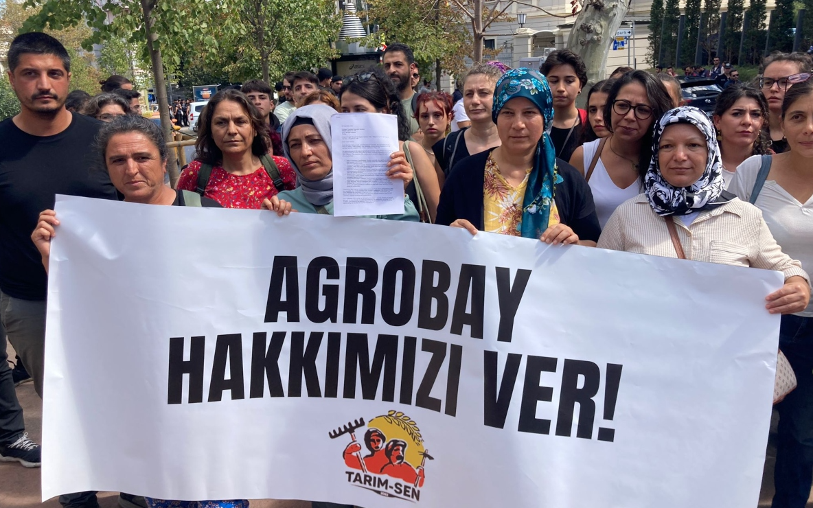 Agrobay direnişi İstanbul'a taşındı