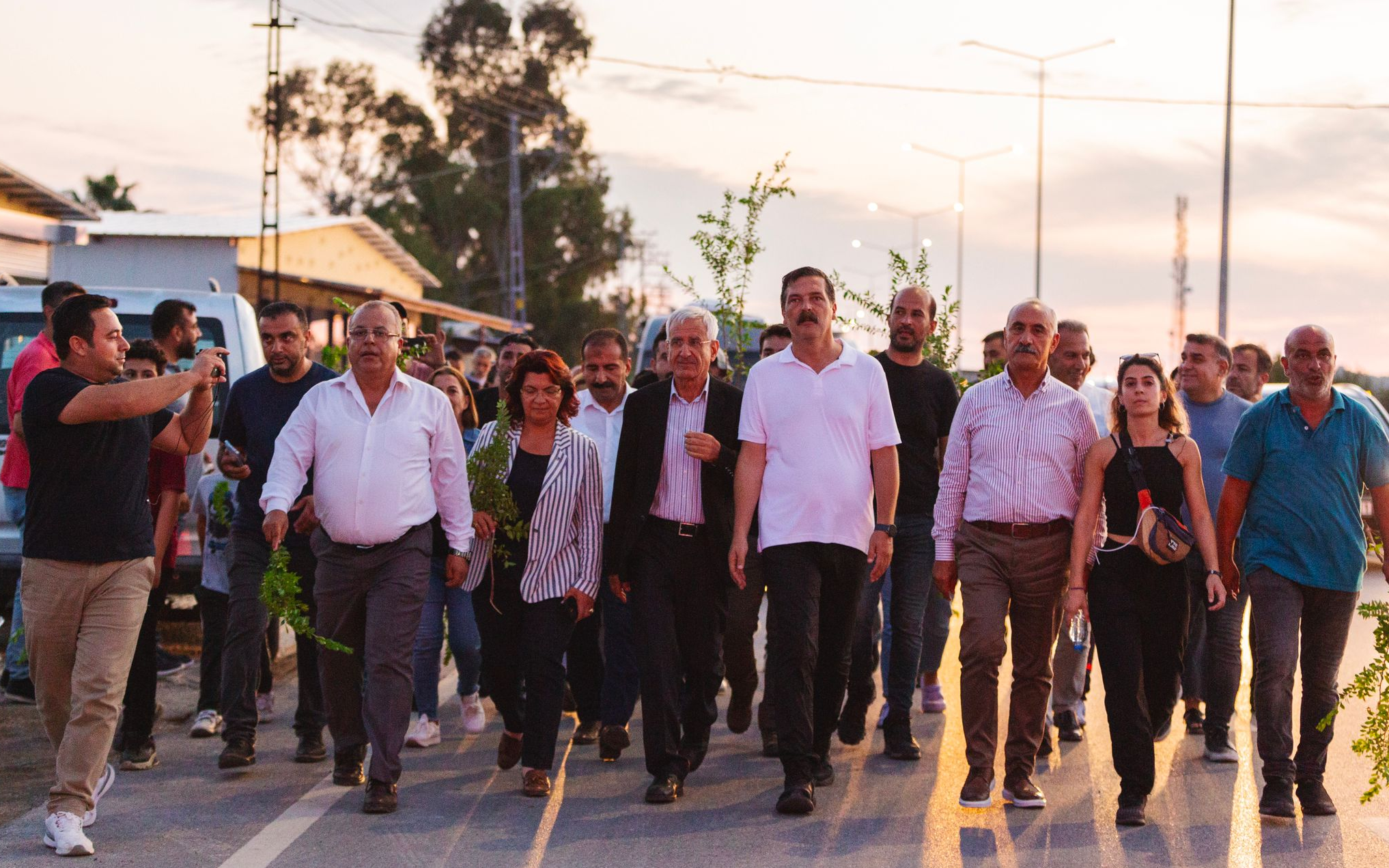 'Özgürlük Yürüyüşü'nde üçüncü gün geride kaldı