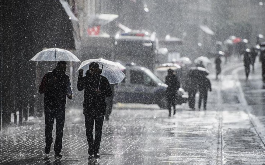 Meteoroloji'den kuvvetli yağış ve rüzgar uyarısı