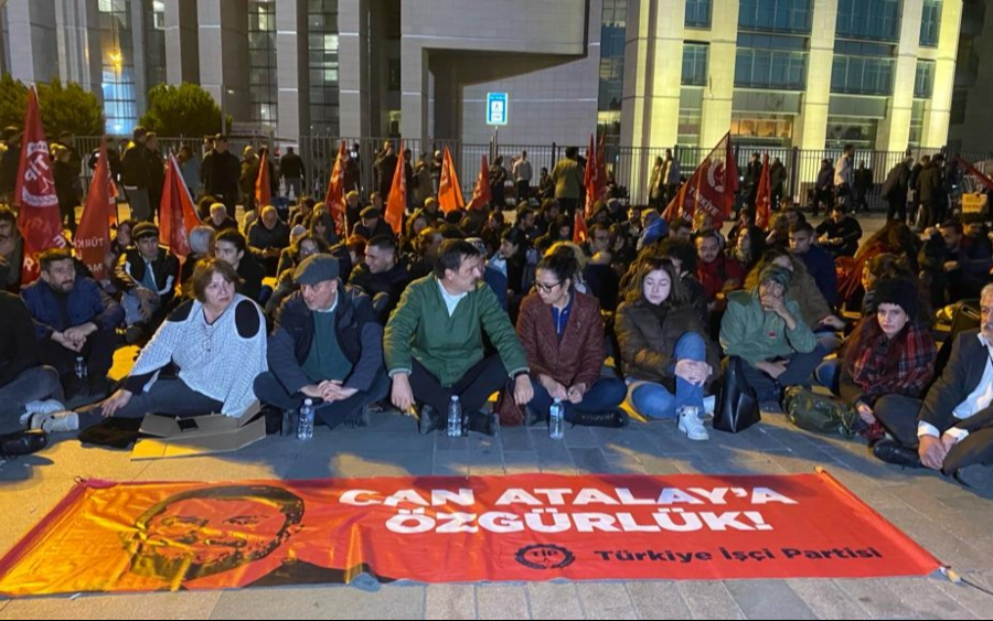 TİP, Can Atalay için Çağlayan Adliyesi önünde oturma eylemi başlattı