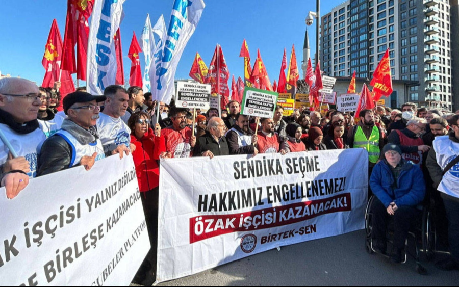 Özak Tekstil işçilerine ‘eylem’ yasağı