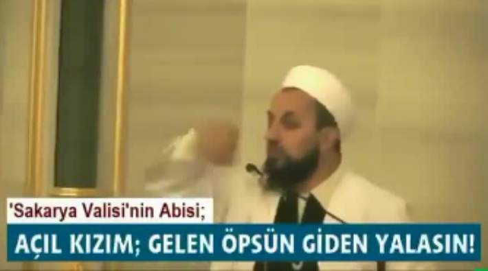 Sakarya Valisi'nin tarikatçı abisi kadınları hedef aldı: Gelen öpsün, giden yalasın