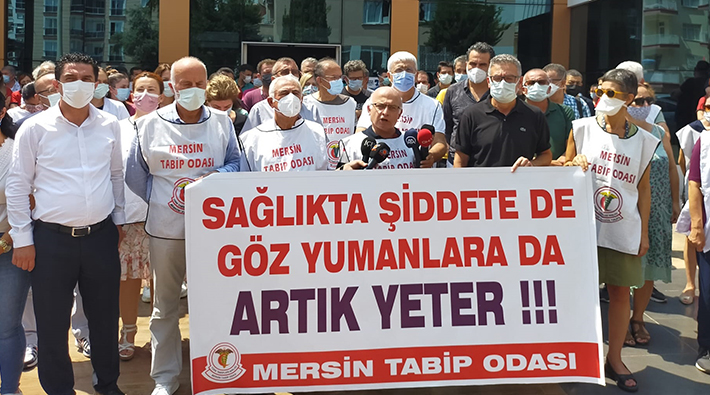 Mersin’de 3 sağlık emekçisini darp eden fail hala yakalanmadı: 'AKP’nin çıkardığı yasa kadük!'