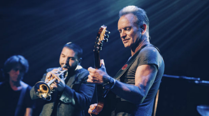 Paris'te saldırıya uğrayan Bataclan'ın açılışını Sting yaptı