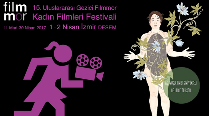 15. Uluslararası Gezici Filmmor Kadın Filmleri Festivali İzmir'de