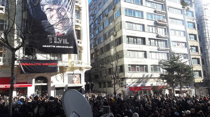 Hrant Dink anıldı: 11 yıl oldu Ahparig!