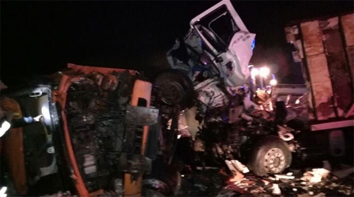 Malatya’da tuzlama aracıyla kamyon çarpıştı: 1 ölü, 2 yaralı