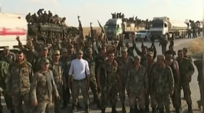 ABD çekildi, Suriye ordusu Rakka'ya girdi