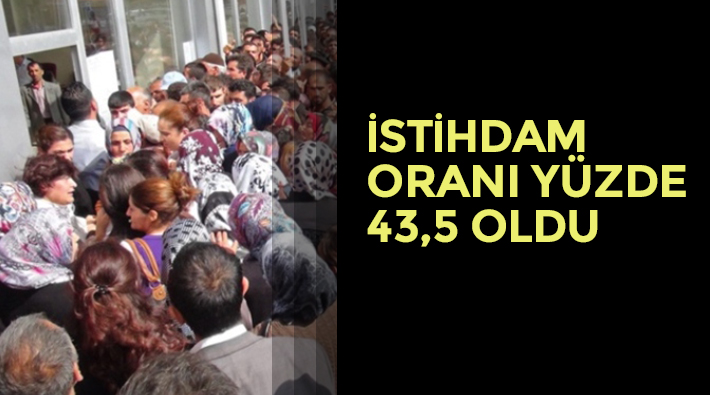 TÜİK, işsizliği yüzde 13,4 olarak açıkladı