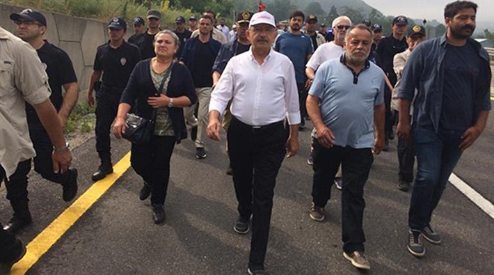 Adalet Yürüyüşü’nün 13. günü: Gezi Aileleri de yürüyüşe katıldı