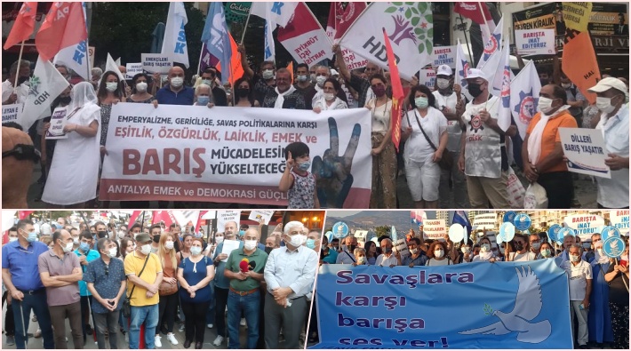 Türkiye’nin dört bir yanında Barış Günü eylemleri