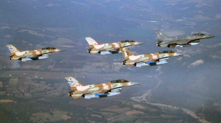 İsrail savaş uçakları IŞİD'e karşı savaşan Suriye ordusuna saldırdı