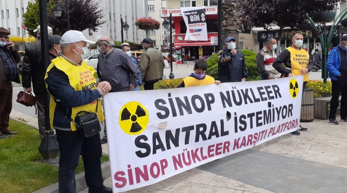 Sinop Nükleer Karşıtı Platform'dan Dünya Çevre Günü'nde eylem