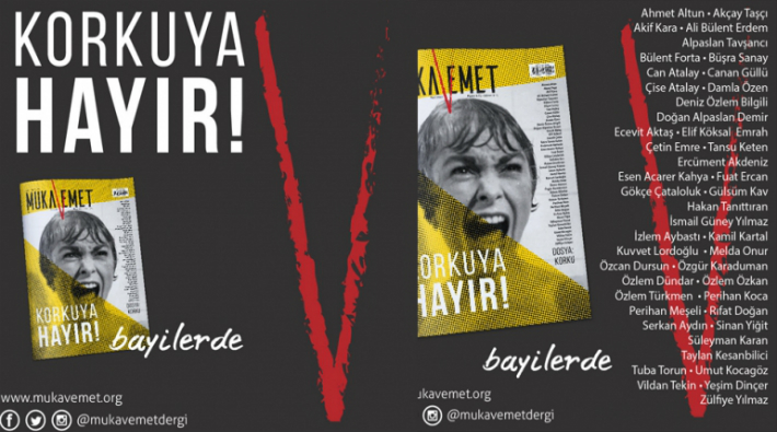 Mukavemet dergisinin ilk sayısı çıktı: 'Korkuya hayır!'