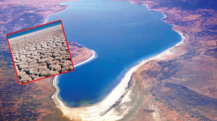 300 bin kuş türünün yaşadığı Burdur Gölü 'öldü'