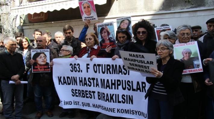 363. hafta F Oturumu’nda hasta kadın mahpusların serbest bırakılması talep edildi