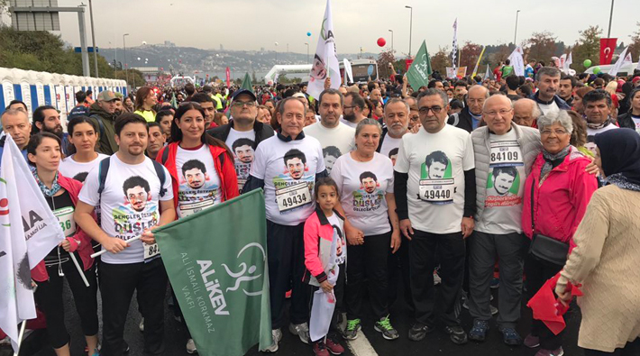 39. İstanbul Maratonu'nda ALİKEV koşucularının tişörtleri 'siyasi simge' denilerek toplatıldı!