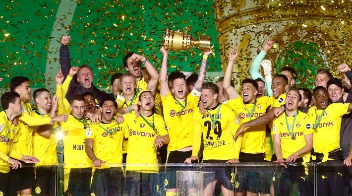 Almanya Kupası şampiyonu Borussia Dortmund oldu